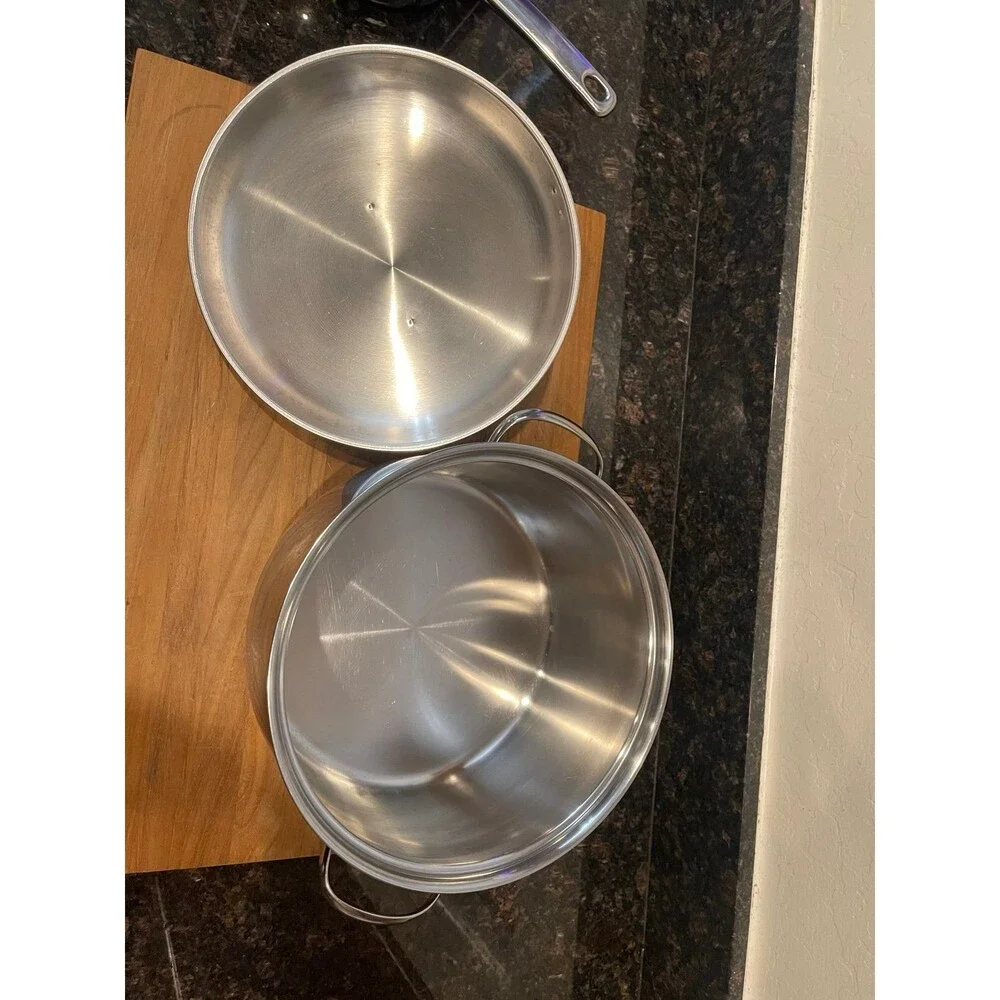Belgique Stainless Steel Cookware Set - 7 Pieces